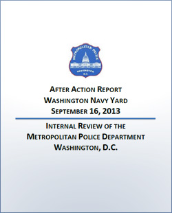 Washington Navy Yard Shooting AAR cover
