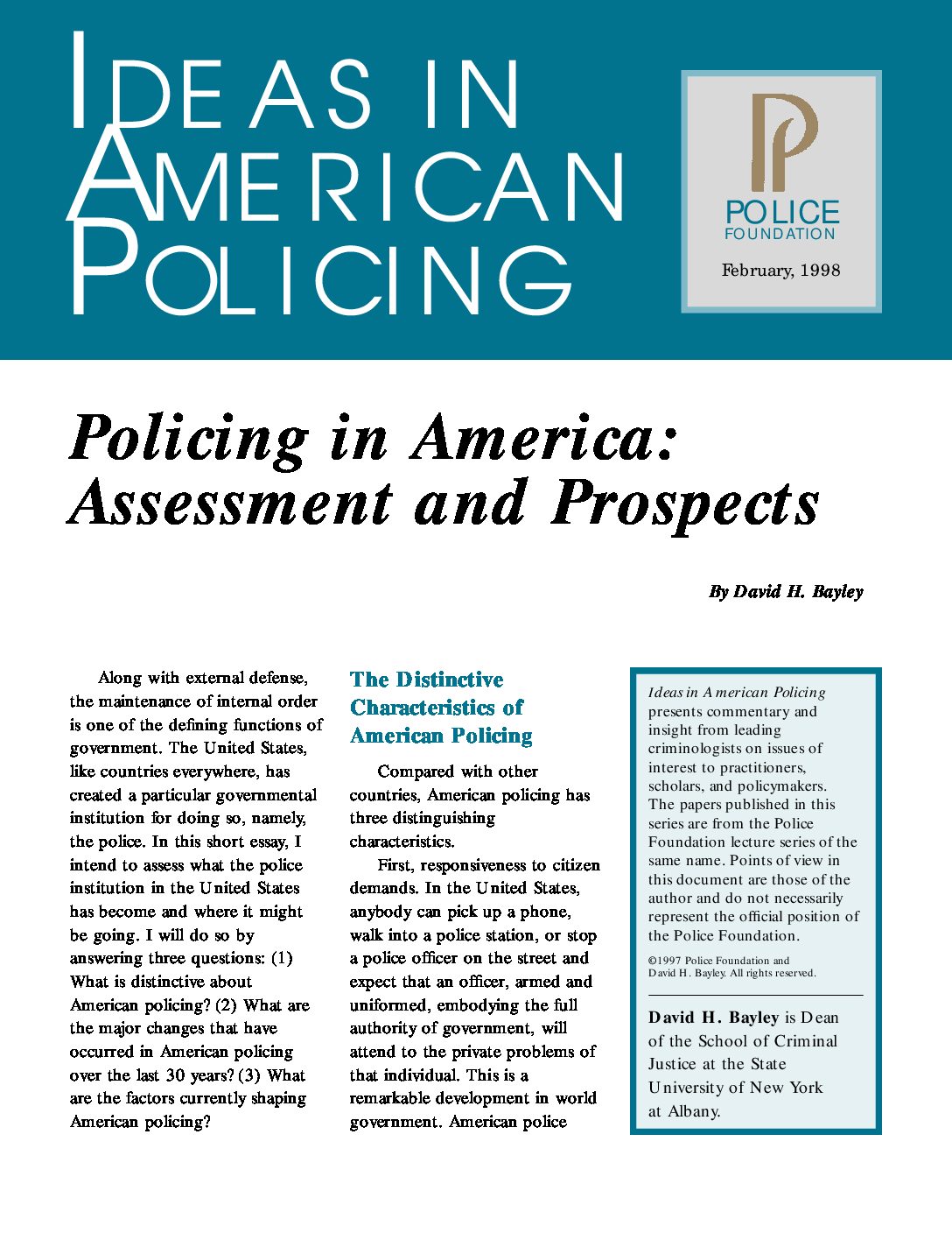 Bayley-1998-Policing-in-America-Assessment-and-Prospects-pdf