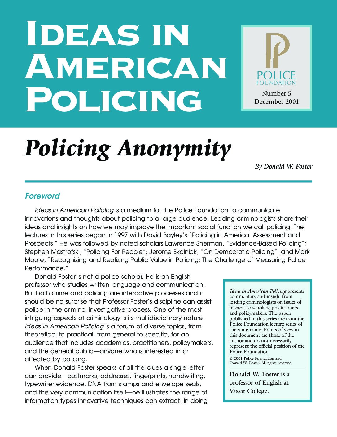 Foster-2001-Policing-Anonymity-pdf