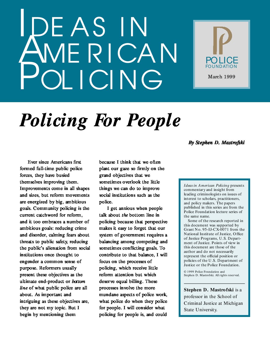 Mastrofski-1999-Policing-For-People-pdf