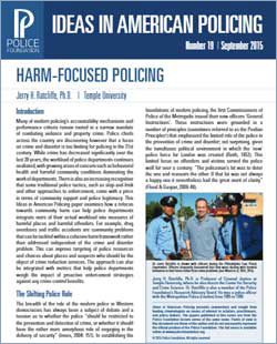 Harm-Focused Policing IAP cover