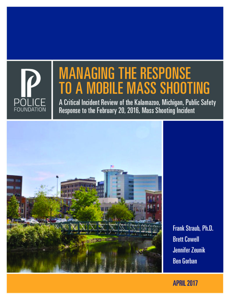 Managing the response to a mobile mass shooting