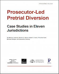 Prosecutor-Led Pretrial Diversion_report cover