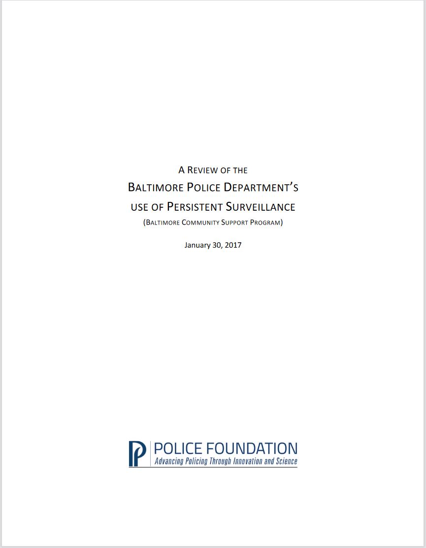 Review of BPD Persistentn Surveillance