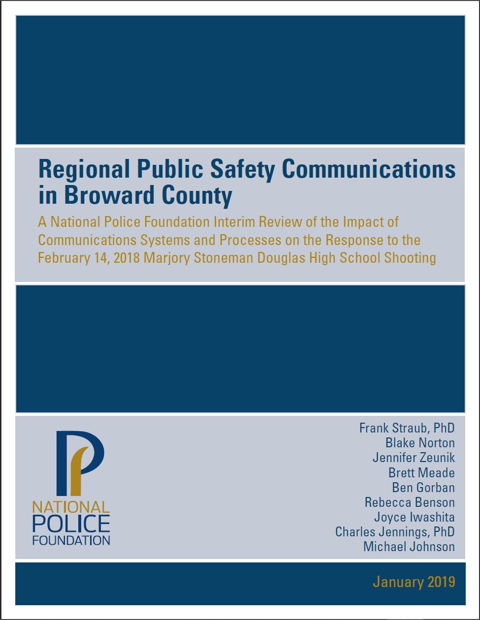 Broward County AAR report cover