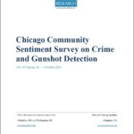 Chicago community sentiment survey-crime and gunshot detection