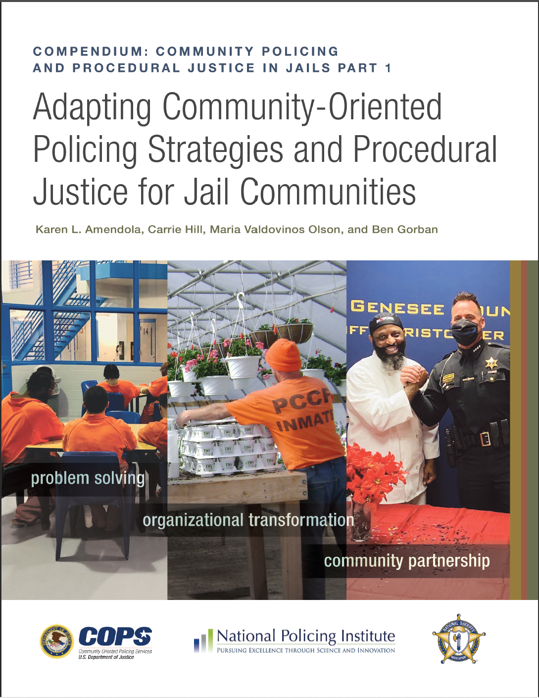 Adapting Community Oriented Policing Strategies and Procedural Justice for Jails_cover