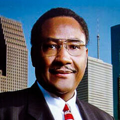 The Honorable Lee P. Brown when he was the Mayor of Houston.